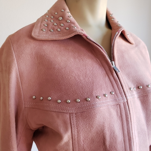 🎸🎤🎵Rockstar VTG Suede Studded Set🎶🎙🎸 - Picture 7 of 14